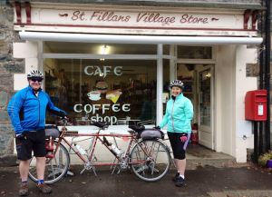 Great coffee stop! All 3 of us were made welcome at the St Fillans Village Store.